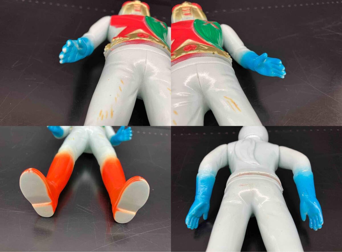 現状品 X ソフビ フィギュア ゴジラ M1号 X星人 ソフビ 現状品 21cm X星人(